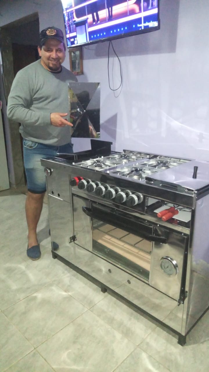 Cocina Fogo instalada